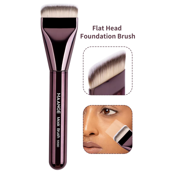 MAANGE Beauty Tools Cheeks Chin Blending Powder Custom Professional Makeup Brush