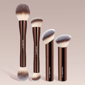 MAANGE 4 PCS Wholesale Professional Makeup Brush Set Custom Soft Beauty Brush Set for Face Make up