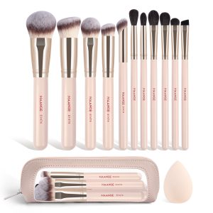 MAANGE Custom OEM&ODM 11pcs Professional Makeup Brush Kit Facial Makeup Brushes Private Label Professional Makeup Brush Kit