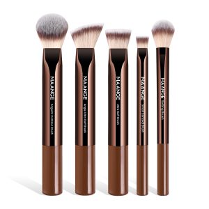 MAANGE Professional 5PCS Makeup Brush Set Foundation Eyes Makeup Brushes Professional Makeup Brush Set