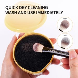 MAANGE 5PCS Wholesale Price High-quality Cosmetic Brush champagne Concealer Eye Shadow Facial Makeup Brush Set - 图片 6