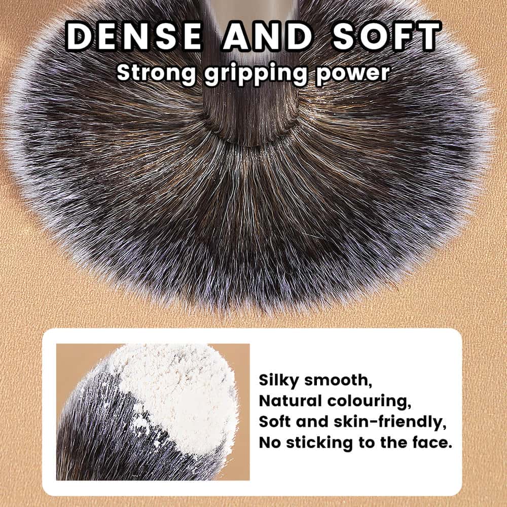 MAANGE Professional 5PCS Makeup Brushes Foundation Blush Concealer Loose Powder Brush Customizable&ODM Facial Makeup Brush Set - 图片 2