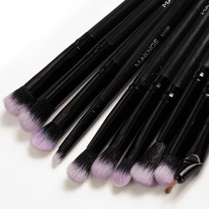 MAANGE New Arrival Professional Makeup Set 18pcs Luxury Faundation Eyeliner Eyebrow Concealer Face Brushes Makeup Brush Set - 图片 3