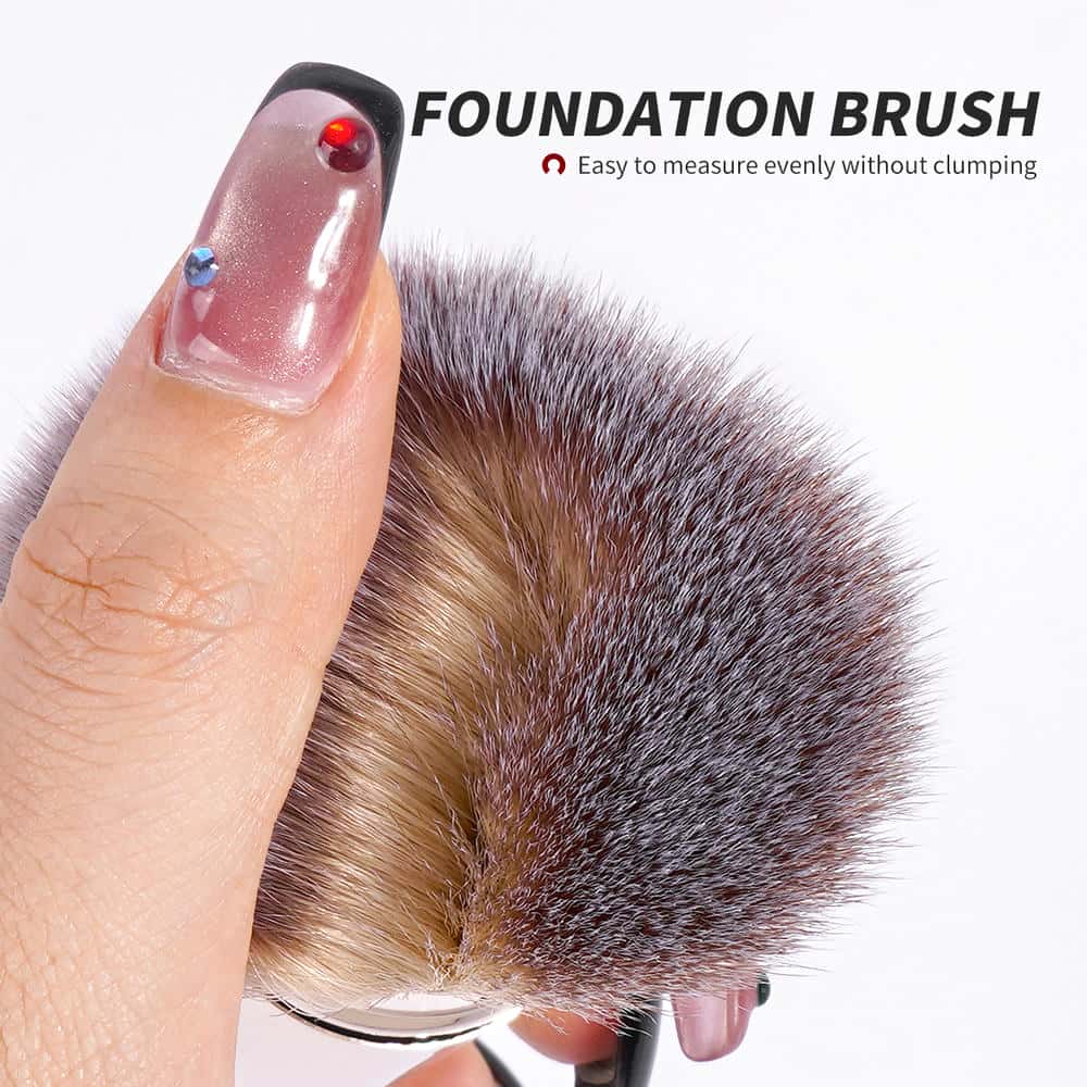 MAANGE Private Label Makeup Brushes Tool Wholesale Powder Brush Eyeshadow Angled Telescopic Brush Single Makeup Brush - 图片 3
