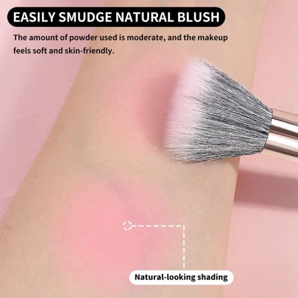 MAANGE Wholesale High Quality 3pcs Makeup Foundation Brush Custom logo OEM&ODM Facial Profesional Makeup Brush Set