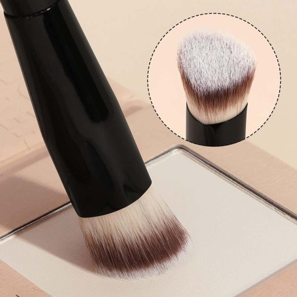 MAANGE 2pcs Makeup Brush Set Customized logo OEM&ODM Foundation Loose Powder Blush Highlighter Brush Facial Makeup Brush Kit