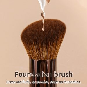Maange Professional 4pcs Makeup Brush Set 3PCS Powder Puff Custom Logo OEM&ODM Wholesale Facial Makeup Brushes Set - 图片 2