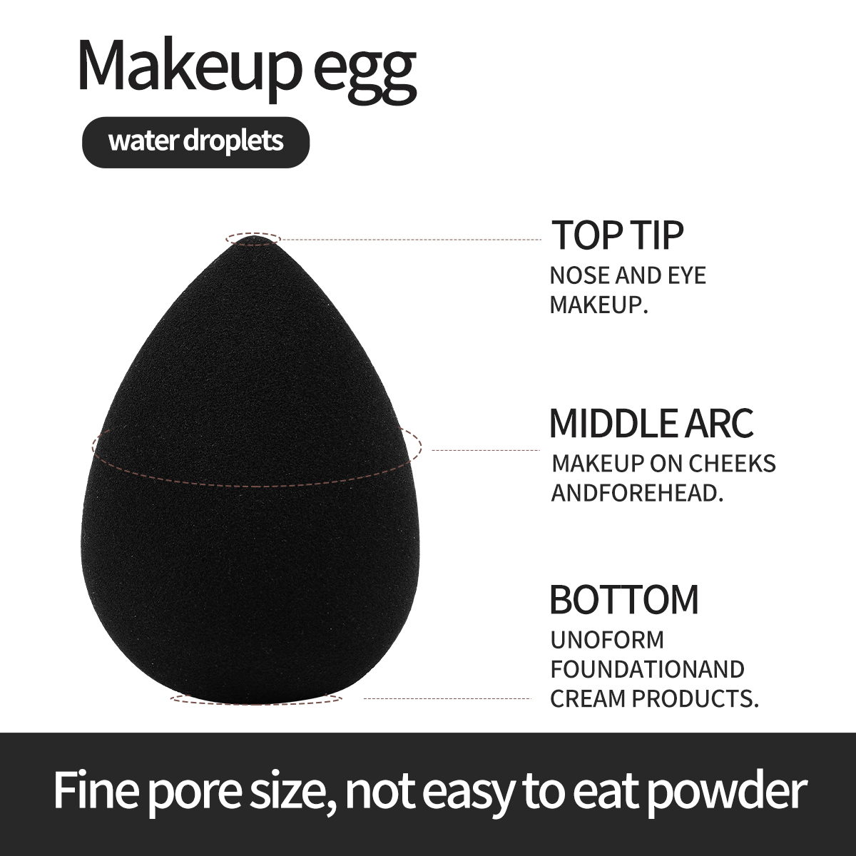 MAANGE New Arrival Professional Makeup Set 18pcs Luxury Faundation Eyeliner Eyebrow Concealer Face Brushes Makeup Brush Set - 图片 4