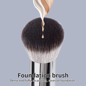 MAANGE Custom OEM&ODM Professional 18pcs Makeup Set Eyeliner Eyebrow Foundation Concealer Face Professional Makeup Brush - 图片 2