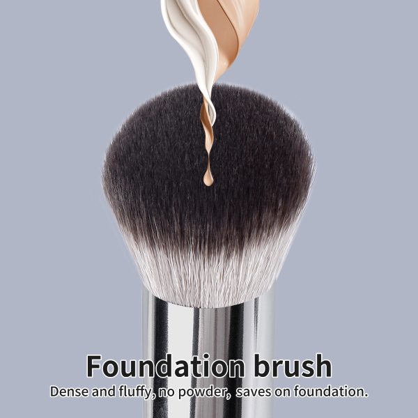 MAANGE Custom OEM&ODM Professional 18pcs Makeup Set Eyeliner Eyebrow Foundation Concealer Face Professional Makeup Brush