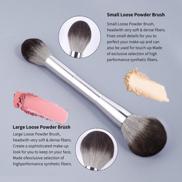 MAANGE Custom OEM&ODM Professional 18pcs Makeup Set Eyeliner Eyebrow Foundation Concealer Face Professional Makeup Brush