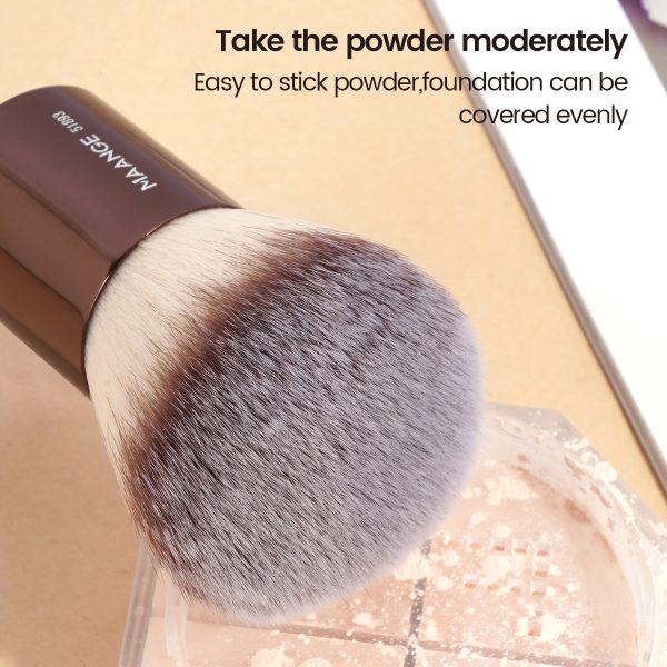 MAANGE Professional 2pcs Foundation Brushes Liquid Brush Custom logo OEM&ODM Rivate Label Makeup Brush Set