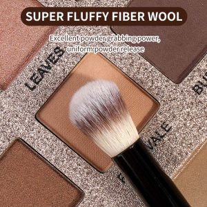 MAANGE Wholesale Custom Logo 4pcs Double Ended Foundation Makeup Brushes Private Label Professional Makeup Brush Set - 图片 2