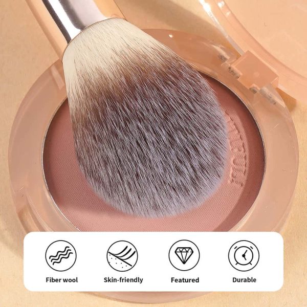 MAANGE Wholesale Custom logo OEM&ODM 10PCS Makeup Brushes Professional Private Label Cosmetic Brush Facial Makeup Brushes Kit