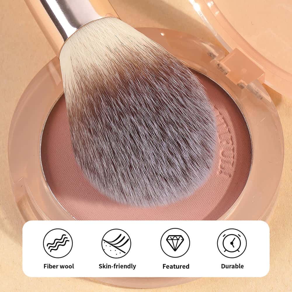 MAANGE Wholesale Custom logo OEM&ODM 10PCS Makeup Brushes Professional Private Label Cosmetic Brush Facial Makeup Brushes Kit - 图片 3