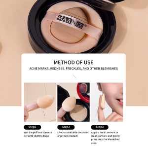 MAANGE Custom Logo Luxury 7pcs Professional Makeup Brushes Foundation Eyeshadow Brush Loose Powder Highlighter Makeup Brush Set - 图片 8