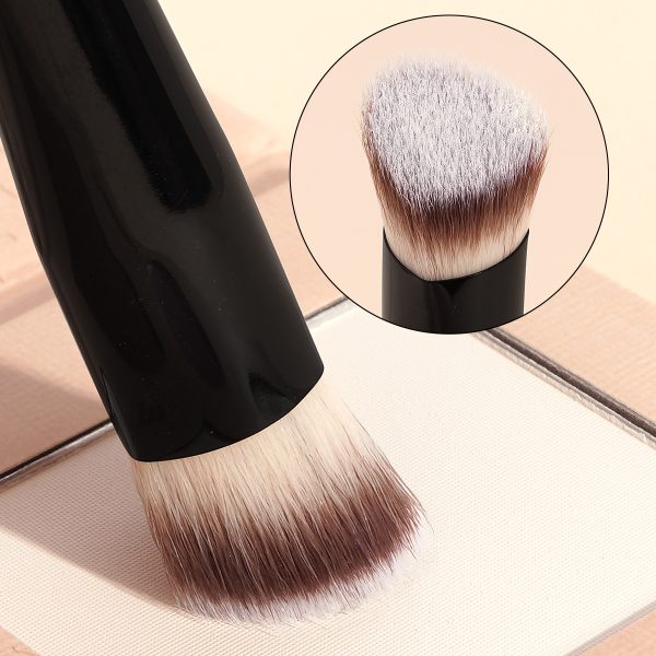 MAANGE 7pcs Synthetic Hair Makeup Brush Set Powder Brush Concealer Brush Customizable Facial Makeup Brush Set