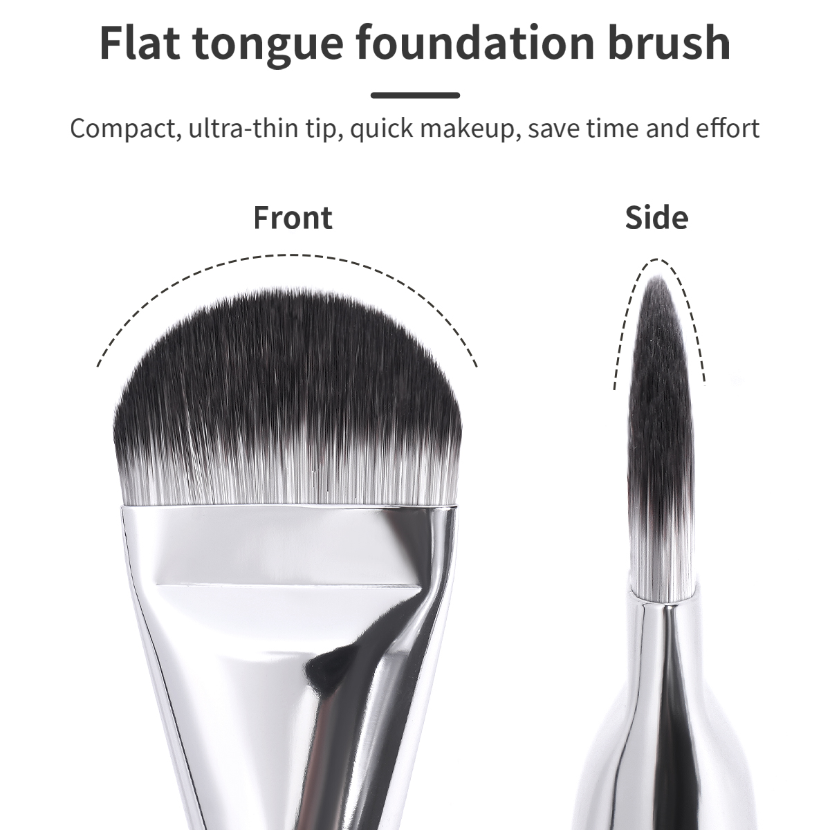 MAANGE Custom OEM&ODM Professional 18pcs Makeup Set Eyeliner Eyebrow Foundation Concealer Face Professional Makeup Brush - 图片 5