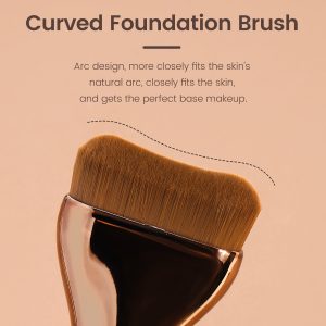 MAANGE Professional Single Makeup Brush Custom logo Primer Foundation Liquid Makeup Brush Luxury Professional Makeup Brush - 图片 2