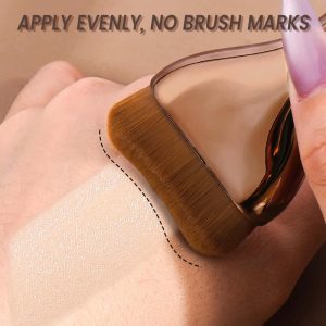 MAANGE Professional Single Makeup Brush Custom logo Primer Foundation Liquid Makeup Brush Luxury Professional Makeup Brush - 图片 3