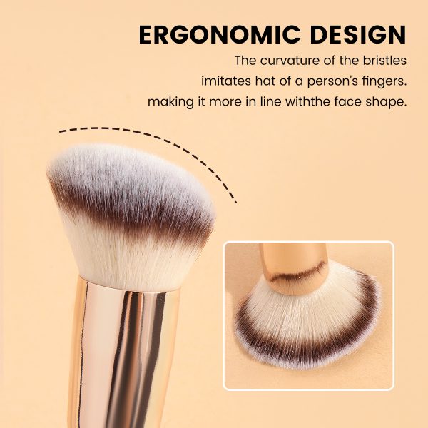 MAANGE Wholesale Customizable logo OEM&ODM 4PCS Makeup Brushes Private Label 4pcs Facial Professional Makeup Brush Set