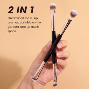 MAANGE Wholesale Custom logo OEM&ODM 10PCS Makeup Brushes Professional Private Label Cosmetic Brush Facial Makeup Brushes Kit - 图片 6