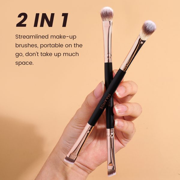 MAANGE Wholesale Custom logo OEM&ODM 10PCS Makeup Brushes Professional Private Label Cosmetic Brush Facial Makeup Brushes Kit