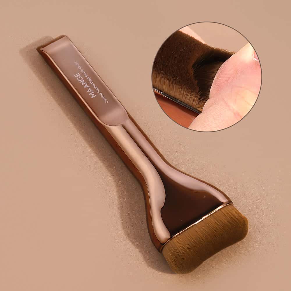 MAANGE Professional Single Makeup Brush Custom logo Primer Foundation Liquid Makeup Brush Luxury Professional Makeup Brush - 图片 5
