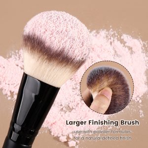 MAANGE New Arrival 20pcs Private Label Professional Makeup Brush 1pcs Powder Puff Luxury Face Makeup Brush Set - 图片 3