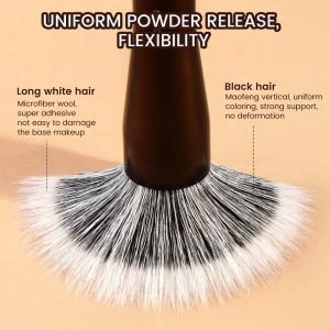 MAANGE New Arrival 13Pcs Professional Makeup Brush Set 12pcs Powder Puff False Eyelashes Luxury Gift Makeup Brush Set - 图片 3