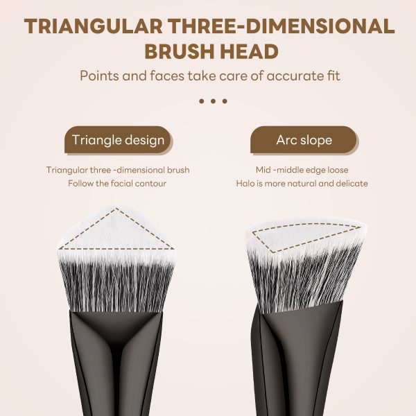 MAANGE Professional 17pcs Brush Set Premium Synthetic Foundation Concealer Eyeshadow Travelling or Daily Application Makeup Set