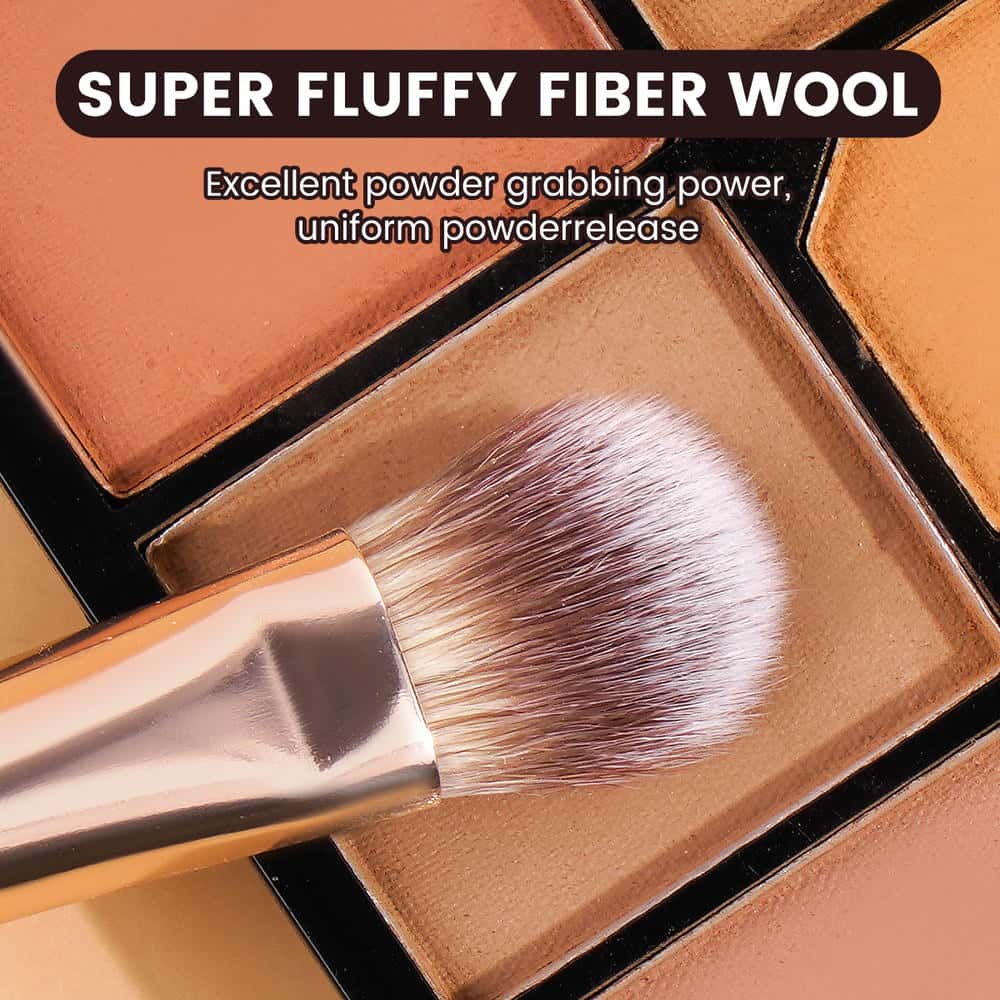 MAANGE Wholesale Custom logo OEM&ODM 10PCS Makeup Brushes Professional Private Label Cosmetic Brush Facial Makeup Brushes Kit - 图片 2