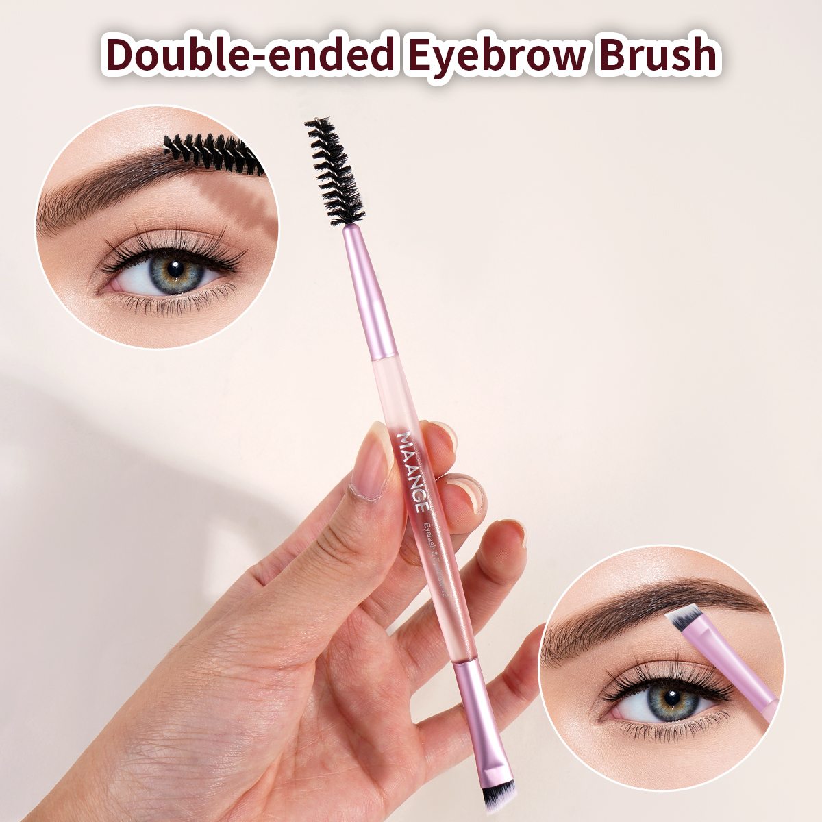 MAANGE Custom OEM&ODM 6PCS Makeup Brush Synthetic Hair 4pcs Powder Puff Customizable Facial Makeup Brush Set - 图片 6
