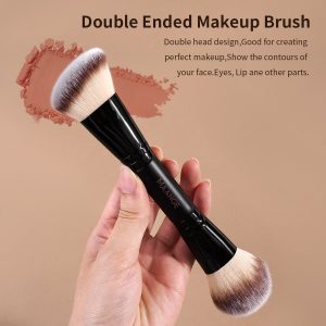 MAANGE New Arrival 20pcs Private Label Professional Makeup Brush 1pcs Powder Puff Luxury Face Makeup Brush Set - 图片 5