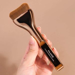MAANGE Professional Single Makeup Brush Custom logo Primer Foundation Liquid Makeup Brush Luxury Professional Makeup Brush - 图片 6