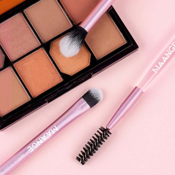 MAANGE Custom OEM&ODM 6PCS Makeup Brush Synthetic Hair 4pcs Powder Puff Customizable Facial Makeup Brush Set