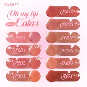 MAGEFY Lip Gloss Hydrating Lip Glaze Clear Watery Lip Essence Lip Oil Moisturizing Non-Sticky - 图片 7