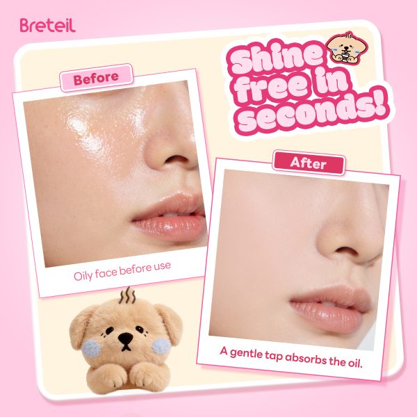 Breteil New Wholesale Facial Oil-absorbing Sheets Long-lasting Oil Control Makeup-resistant Portable Facial Oil-absorbing Sheets