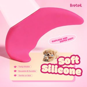 Breteil Wholesale Silicone Eyelash Baffle Novice Eyeliner Eye Black Assistant Eye Makeup Assistant Crescent Soft Silicone Baffle - 图片 5