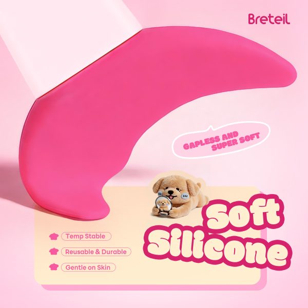 Breteil Wholesale Silicone Eyelash Baffle Novice Eyeliner Eye Black Assistant Eye Makeup Assistant Crescent Soft Silicone Baffle