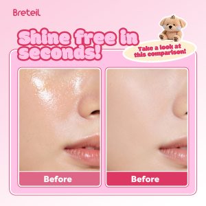 Breteil New Arrival Wholesale  Long-lasting Oil Control Prevent Makeup Smudging Portable Face Mirror case Oil-absorbing Paper - 图片 4