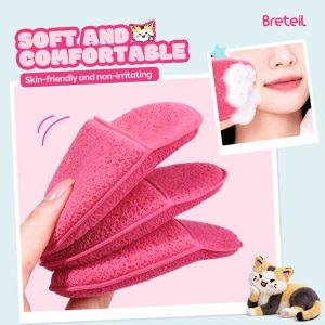 Breteil Wholesale New Arrival Facial Sponge Cleansing Puff Water Drop Glove Face Wash Reusable  Facial  Daily Cleansing Puff - 图片 4