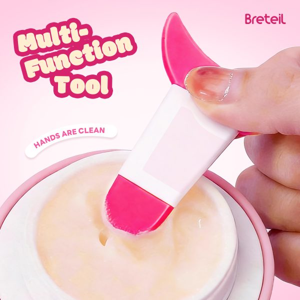 Breteil Wholesale Silicone Eyelash Baffle Novice Eyeliner Eye Black Assistant Eye Makeup Assistant Crescent Soft Silicone Baffle