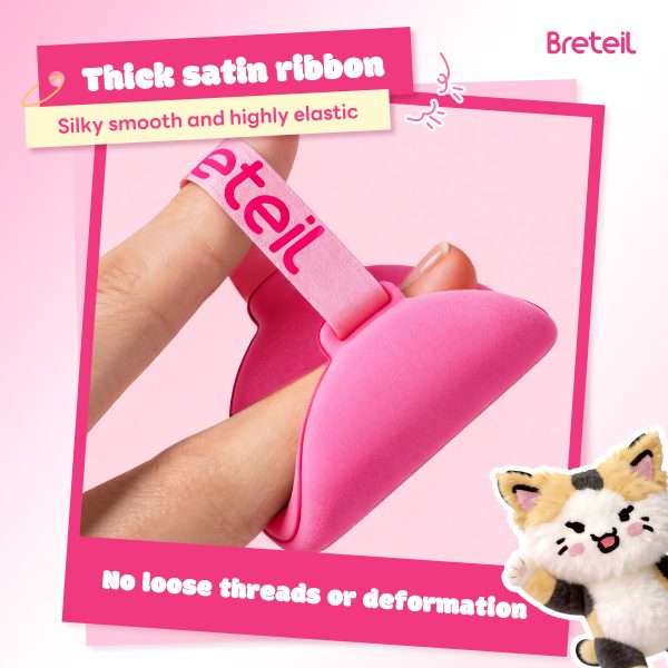 Breteil Wholesale  7PCS Double-sided Powder Puff Loose Sponge Washable  Soft Cotton Puff Teardrop-shaped 7PCS Powder Puff
