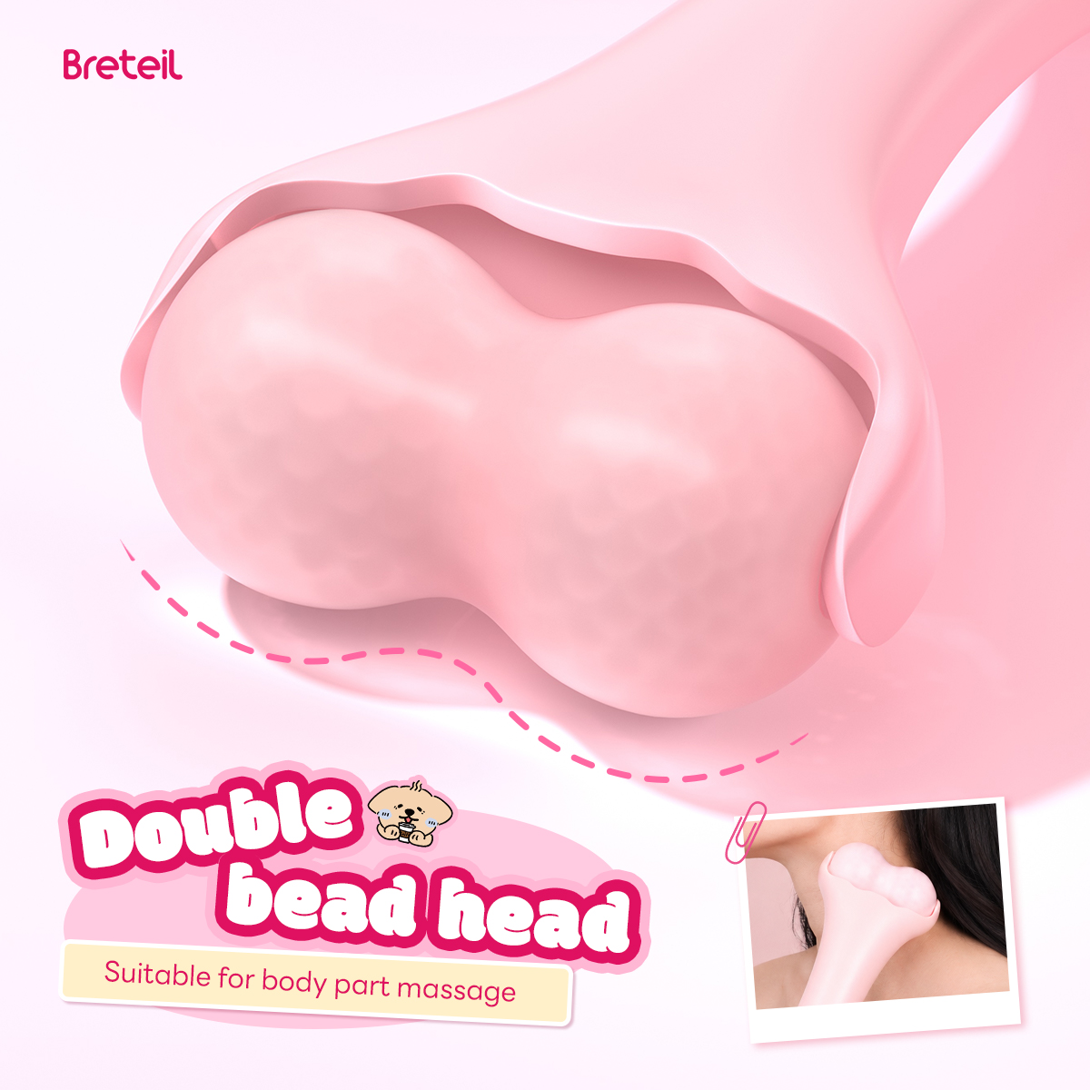 Breteil Wholesale Skincare Ice Therapy Device Facial Soothing Lifting Anti-Wrinkle Cold Therapy Ice Stick Facial Massage Roller - 图片 4