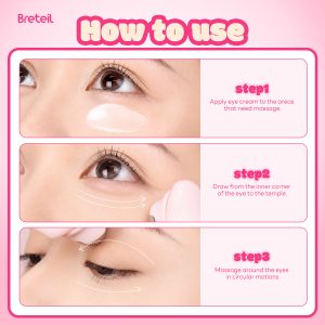 Breteil Skincare Ice Therapy Device Facial Soothing Lifting Anti-Wrinkle Cold Therapy Ice Stick Facial Eye Massage Roller - 图片 4