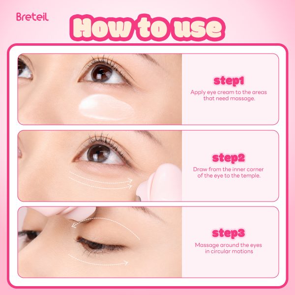 Breteil Skincare Ice Therapy Device Facial Soothing Lifting Anti-Wrinkle Cold Therapy Ice Stick Facial Eye Massage Roller