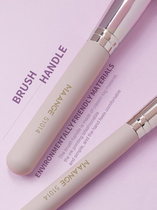 MAANGE Luxury 2PCs  Makeup Brush Foundation Concealer Blush Brush Private Label ODM&OEM Professional Makeup Brush Set