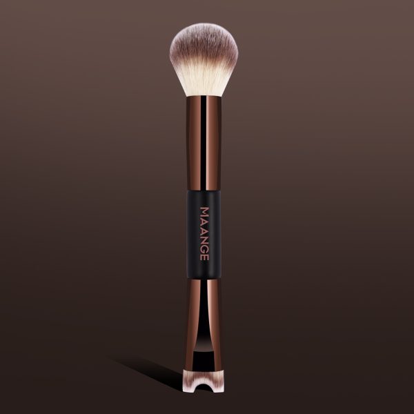 MAANGE Custom OEM&ODM 10PCS Professional Makeup Brush Set Private Label Foundation Eyeshadow Brush Facial Makeup Brushes Set