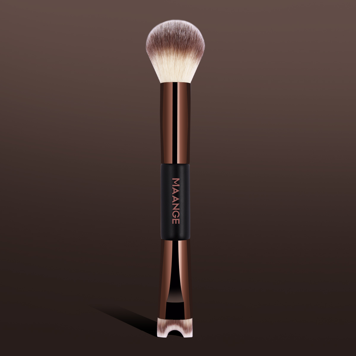 MAANGE Custom OEM&ODM 10PCS Professional Makeup Brush Set Private Label Foundation Eyeshadow Brush Facial Makeup Brushes Set - 图片 3